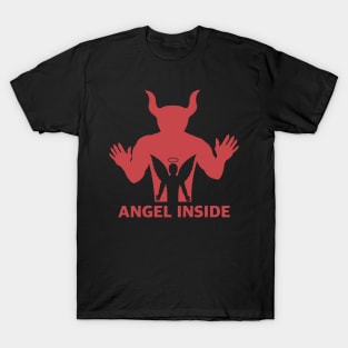 Angel Inside red T-Shirt